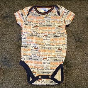 Denver Broncos 6-12 month onesie